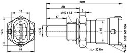 Senzor temperatura lichid racire BOSCH 0 281 002 209