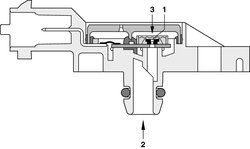 SENZOR PRESIUNE GAZE EVACUARE BOSCH 0 281 002 772 - Compatibil cu SUZUKI