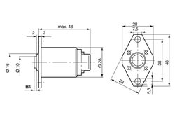 Magnet cursa BOSCH 0 330 001 004