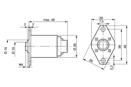 Magnet cursa BOSCH 0 330 001 004