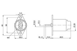 MAGNET CURSA BOSCH 0 330 106 003 - Piesa auto compatibila cu mai multe marci