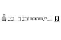 FISA BUJII BOSCH 0 356 912 950 - Compatibil cu MERCEDES-BENZ, PUCH, SSANGYONG