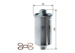 FILTRU COMBUSTIBIL BOSCH 0 450 905 021 - Compatibil cu AUDI, CITROEN, FERRARI, FIAT, FORD, LANCIA, PEUGEOT, RENAULT, SAAB, VOLVO