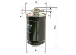 FILTRU COMBUSTIBIL BOSCH 0 450 906 373 - Compatibil cu SEAT, VW