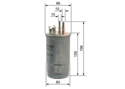 FILTRU COMBUSTIBIL BOSCH 0 450 906 376 - Compatibil cu FORD