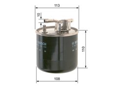 FILTRU COMBUSTIBIL BOSCH 0 450 906 458 - Compatibil cu AUDI