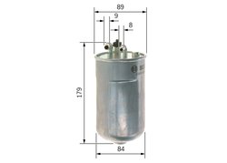 Filtru combustibil BOSCH 0 450 906 503