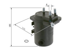 FILTRU COMBUSTIBIL BOSCH 0 450 907 008 - Compatibil cu NISSAN, RENAULT