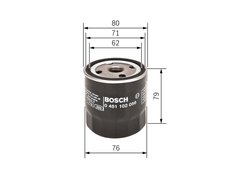 FILTRU ULEI BOSCH 0 451 102 056 - Compatibil cu AUSTIN, BEDFORD, FORD, INNOCENTI, MG, MORRIS, OPEL, ROVER, VAUXHALL