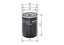 FILTRU ULEI BOSCH 0 451 103 086 - Compatibil cu BMW, CITROEN, MAZDA