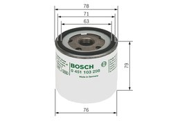 FILTRU ULEI BOSCH 0 451 103 298 - Compatibil cu AUSTIN, FORD, MAZDA, MG, ROVER, SKODA