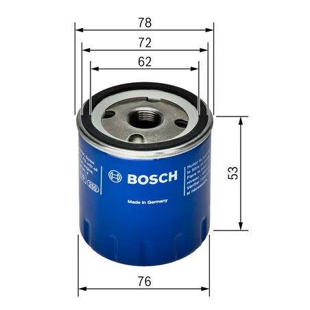 Filtru ulei BOSCH 0 451 103 336