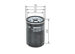 Filtru ulei BOSCH 0 451 103 369