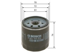 Filtru ulei BOSCH 0 451 103 370