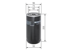 FILTRU ULEI BOSCH 0 451 104 015 - Compatibil cu ASKAM, DEUTZ-FAHR, FENDT, MAZ