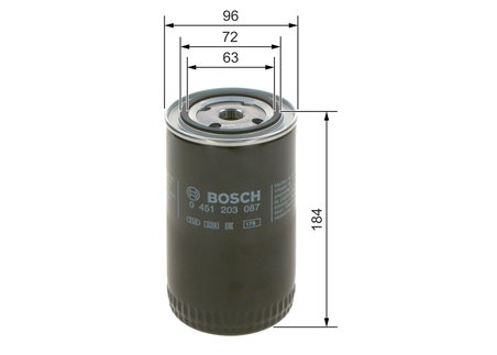 Filtru ulei BOSCH 0 451 203 087