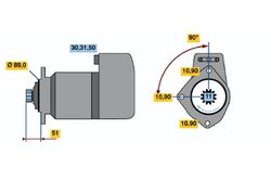 Electromotor BOSCH 0 986 011 480