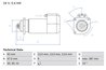 ELECTROMOTOR BOSCH 0 986 011 570 - Compatibil cu MAN, MERCEDES-BENZ, SETRA