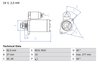 Electromotor BOSCH 0 986 013 390