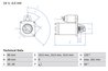Electromotor BOSCH 0 986 013 490