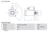 Electromotor BOSCH 0 986 013 850