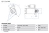 ELECTROMOTOR BOSCH 0 986 014 840 - Compatibil cu BMW