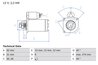 Electromotor BOSCH 0 986 016 210