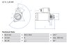 Electromotor BOSCH 0 986 016 240