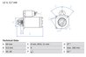 ELECTROMOTOR BOSCH 0 986 017 840 - Piesa auto compatibila cu mai multe marci