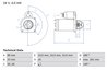 Electromotor BOSCH 0 986 017 880