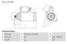 ELECTROMOTOR BOSCH 0 986 020 780 - Compatibil cu AUDI, SEAT, SKODA, VW, VW (SVW)