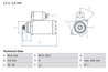 ELECTROMOTOR BOSCH 0 986 021 220 - Compatibil cu AUDI, SEAT, SKODA