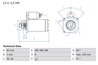 Electromotor BOSCH 0 986 021 640
