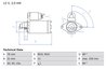 ELECTROMOTOR BOSCH 0 986 022 880 - Compatibil cu BMW