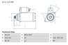 ELECTROMOTOR BOSCH 0 986 023 220 - Compatibil cu HYUNDAI, KIA
