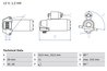 Electromotor BOSCH 0 986 023 570