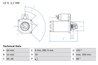 Electromotor BOSCH 0 986 024 020