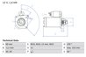 Electromotor BOSCH 0 986 024 130
