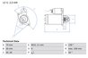 ELECTROMOTOR BOSCH 0 986 024 120 - Compatibil cu AUDI, VW
