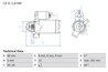 Electromotor BOSCH 0 986 024 980
