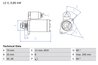 Electromotor BOSCH 0 986 025 640