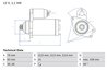 Electromotor BOSCH 0 986 029 110