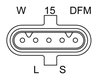 ALTERNATOR BOSCH 0 986 042 390 - Compatibil cu MERCEDES-BENZ