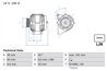Alternator BOSCH 0 986 047 380