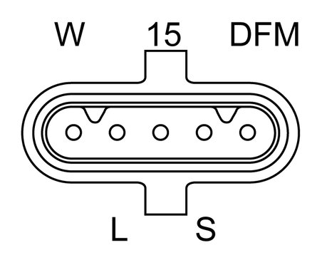 ALTERNATOR BOSCH 0 986 048 110 - Compatibil cu MERCEDES-BENZ