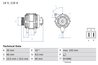 Alternator BOSCH 0 986 048 301