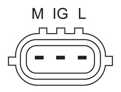 ALTERNATOR BOSCH 0 986 049 211 - Compatibil cu TOYOTA