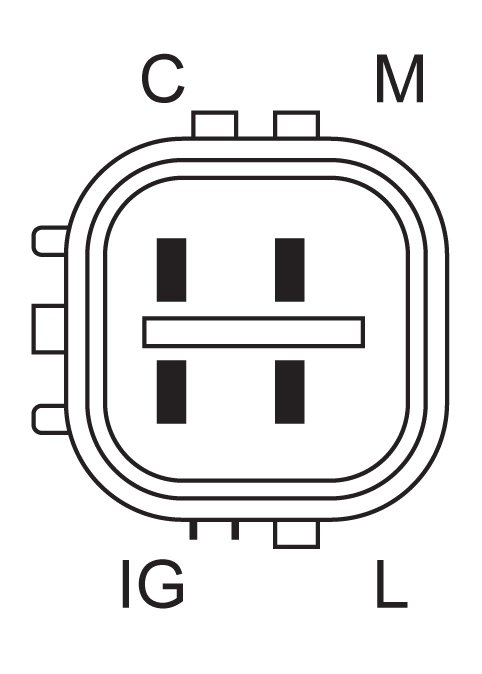 ALTERNATOR BOSCH 0 986 080 570 - Compatibil cu HONDA