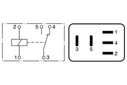 Releu curent alimentare BOSCH 0 986 332 021