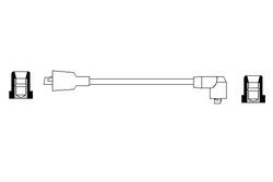 FISA BUJII BOSCH 0 986 356 040 - Compatibil cu AUSTIN, AUTOBIANCHI, CITROEN, DAIHATSU, DAIMLER, FIAT, FSO, HILLMAN, HYUNDAI, INN